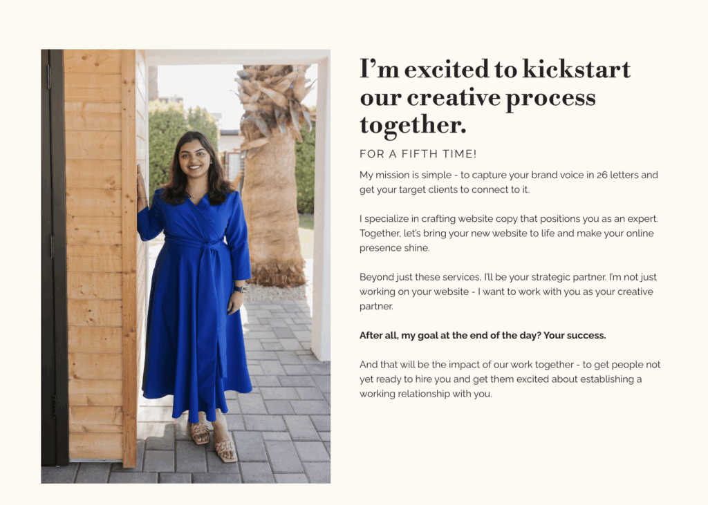 Passion Collectives Dubsado template for Proposal